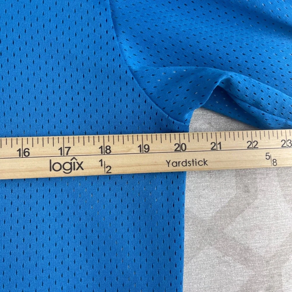 The North Face Mens Reversible Mesh Full‎ Zip Hoodie Blue White M Medium